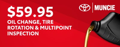 $59.95 Oil Change, Tire Rotation, Multipoint Inspection